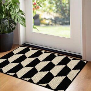 Indoor Doormat, 20" x 32", Non-Slip Front Door Mats,Outdoor Welcome Mat Washable
